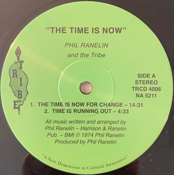 Image of Label of 1932160E: LP - PHIL RANELIN, The Time Is Now (Now Again Records; NA5211-LP, Europe 2022 Reissue, Booklet)   NEW/NEW