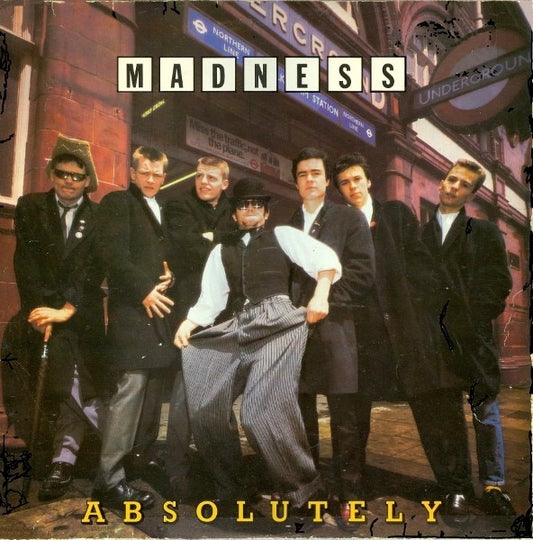Image of Front Cover of LP - VG/VG - MADNESS, Absolutely (Stiff Records ; SEEZ 29, UK 1980, Laminated Front Sleeve, Inner), Spine and edge wear ,  - 2126221E