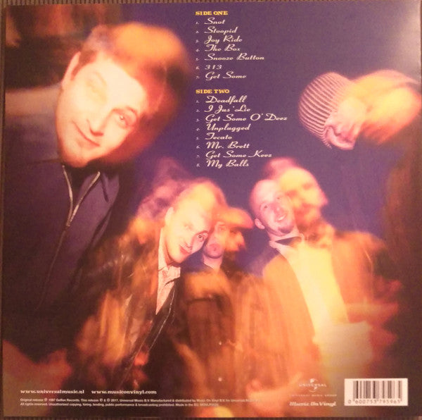 Image of Back Cover of 3313109C: LP - SNOT, Get Some (Universal Music Group ; MOVLP2028, Europe 2017 Reissue, Insert, 180 Gram Vinyl.)   NEW/NEW