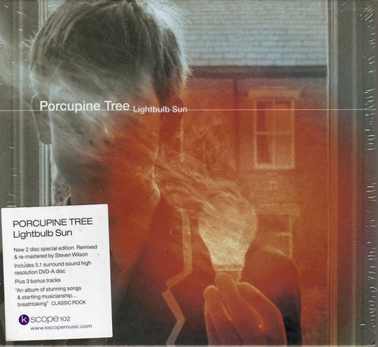 Image of Front Cover of CD - VG+/VG+ - PORCUPINE TREE, Lightbulb Sun (Kscope ; KSCOPE102, UK & Europe 2008 Reissue, Digibook, With DVD), ,  - 2116471C