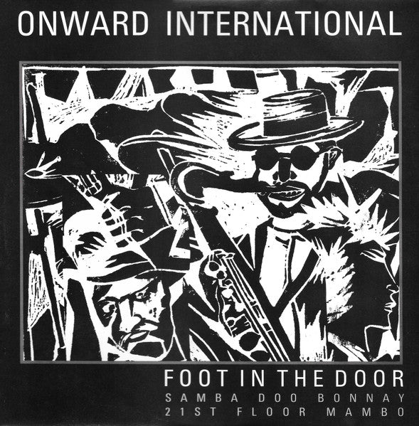 Image of Front Cover of 12" - VG/VG+ - ONWARD INTERNATIONAL, Foot In The Door (Paladin Records ; PAL 001, UK 1985, Picture Sleeve), Disc has one superficial mark but is otherwise clean.,  - 2516221C