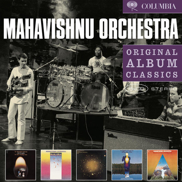 Image of Front Cover of 5xCD - EX/VG+ - MAHAVISHNU ORCHESTRA, Original Album Classics (Columbia ; 88697172532, Europe , Box Set), ,  - 3636120E