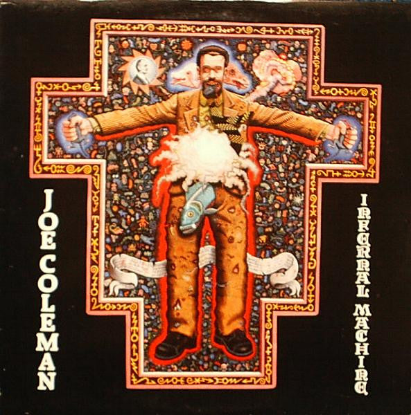 Image of Front Cover of LP - VG/VG+ - JOE COLEMAN, Infernal Machine (Furthur ; FU10, UK 1990, Booklet, Picture Disc), Edge Wear, Sleeve Creased,  - 3426115E
