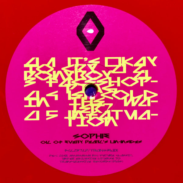 Image of Label Cover of LP - VG+/VG+ - SOPHIE, Oil Of Every Pearl's Un-Insides (Future Classic; FCL237LP, Europe 2018, Gatefold, Inner, Poster, Red Vinyl), ,  - 3946079S