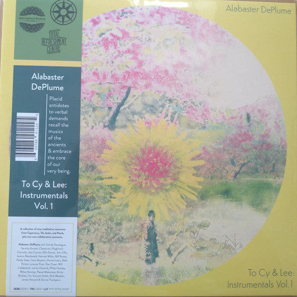 Image of Front Cover of LP - EX/VG - ALABASTER DEPLUME, To Cy & Lee: Instrumentals Vol. 1 (International Anthem Recording Company ; IARC0030, Worldwide 2020, Inner & Insert, With OBI), Light marks. Slightest dishing to disc.,  - 3026228E