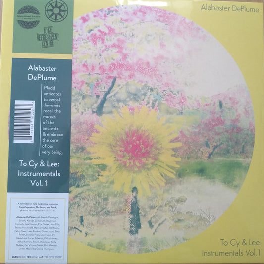 Image of Front Cover of LP - EX/VG - ALABASTER DEPLUME, To Cy & Lee: Instrumentals Vol. 1 (International Anthem Recording Company ; IARC0030, Worldwide 2020, Inner & Insert, With OBI), Light marks. Slightest dishing to disc.,  - 3026228E
