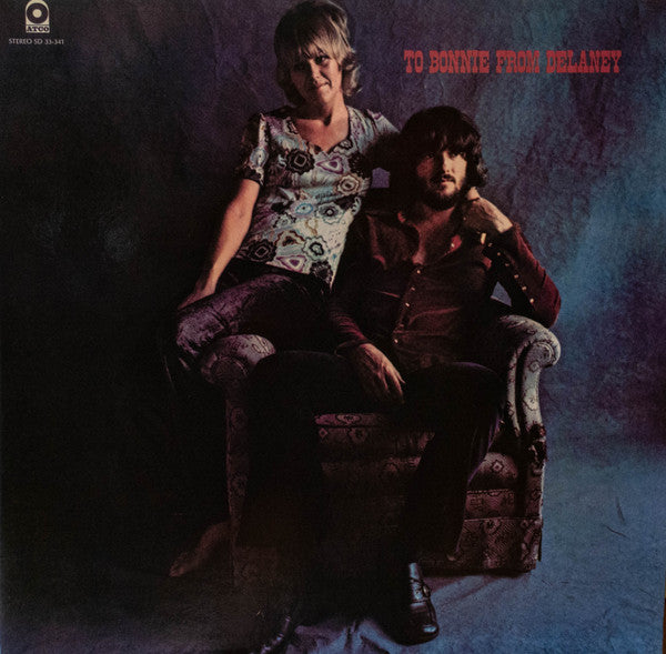 Image of Front Cover of 1824183E: LP - DELANEY & BONNIE & FRIENDS, To Bonnie From Delaney (ATCO Records ; ATCO SD 33-341, Germany 2018 Reissue, Gatefold, Label Insert, 180 Gram Audiophile Pressing) Still In Stickered Shrinkwrap  EX/VG+