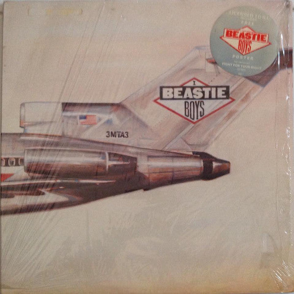 Image of Front Cover of LP - VG/G+ - BEASTIE BOYS, Licensed To Ill (Def Jam Recordings ; 450062 1, UK 1986, Gatefold, Inner, Artist name above album title on labels), Light scrtaches & hairlines, edge wear, old price stickers on sleeve & inner,  - 4046211S