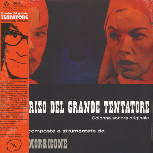 Image of Front Cover of LP - EX/VG+ - ENNIO MORRICONE, Il Sorriso Del Grande Tentatore (The Roundtable; ROMA103, Australia 2015 Reissue, Gatefold & Obi, 180 Gram Vinyl), ,  - 1826489E