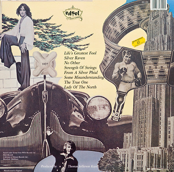 Image of Back Cover of LP - VG/VG - GENE CLARK, No Other (Edsel Records ; ED 299, UK 1989 Reissue, No insert), A few light hairlines, Spot of shelf wear,  - 3116259C