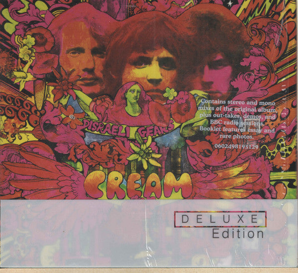Image of Front Cover of 2xCD - VG+/VG+ - CREAM, Disraeli Gears (Polydor  ; 0602498193129, Europe 2004 Reissue, Digipak In Slipcase, Booklet, Deluxe Edition), ,  - 3216384C