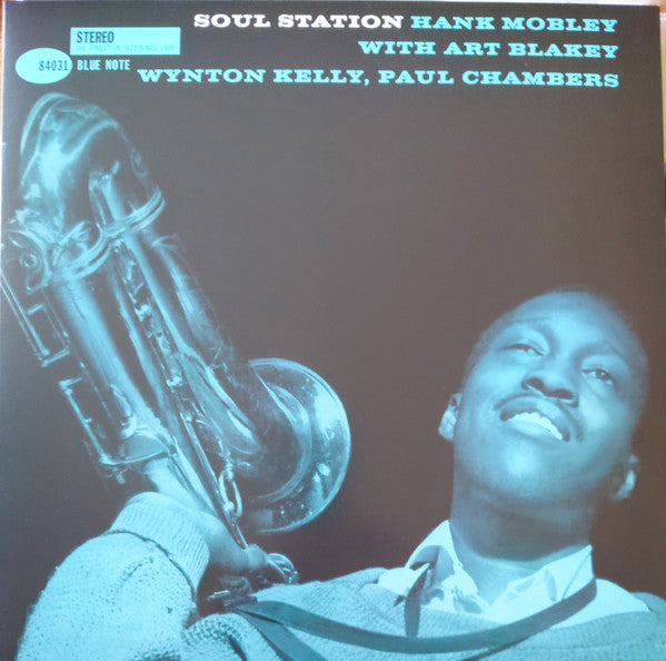 Image of Front Cover of LP - VG/VG+ - HANK MOBLEY, Soul Station (Blue Note  ; 0746554, Worldwide 2021 Reissue, 180 Gram Vinyl), ,  - 2216289C