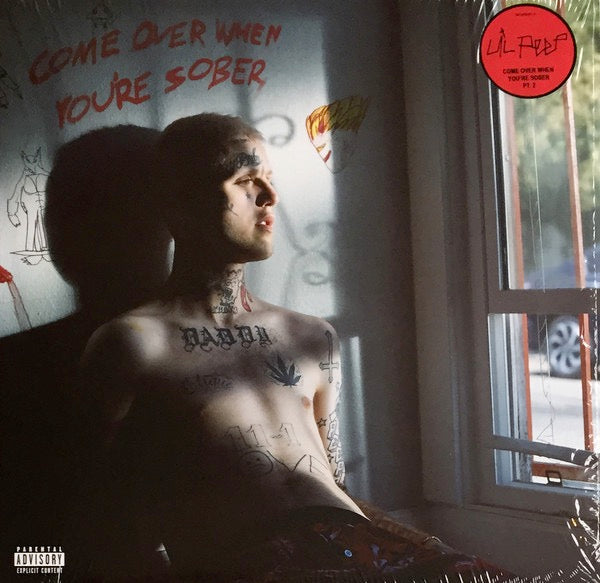 Image of Front Cover of LP - VG/VG - LIL PEEP, Come Over When You're Sober, Pt. 2 (Columbia ; 19075898361, Europe 2018, Inner), ,  - 3316369C