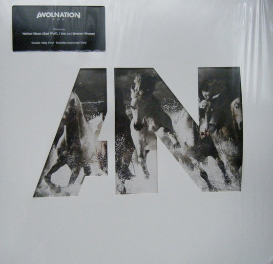 Image of Front Cover of 2xLP - EX/EX - AWOLNATION, Run (Red Bull Records ; RBR0416VL, Europe 2015, Gatefold in Die Cut Slipcase, 180 Gram Vinyl), Opened Instore, Still In Stickered Shrinkwrap,  - 3046224S