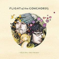 Image of Front Cover of LP - VG+/VG+ - FLIGHT OF THE CONCHORDS, I Told You I Was Freaky (Sub Pop ; SP 800, US 2009, Embossed Gatefold Sleeve, Inner & Booklet, Poster), ,  - 2246265S