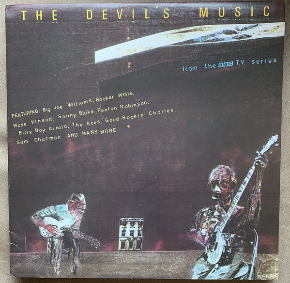 Image of Front Cover of 2xLP - VG+/VG+ - VARIOUS, Devil's Music (Red Lightnin'; RL0033, UK 1970s, Textured Gatefold Sleeve), ,  - 2926190E