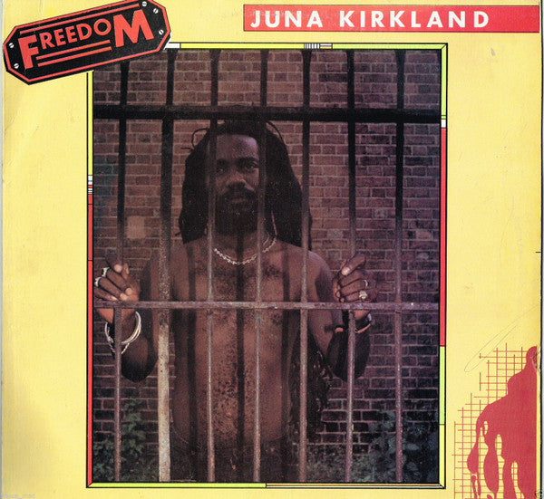 Image of Front Cover of 1342111S: LP - JUNA KIRKLAND, Freedom (Zebulon; , Jamaica 1989) Slightly foggy pressing, and pressed off-centre; plays fine. WOC.  VG/VG