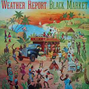 Image of Front Cover of 5024109E: LP - WEATHER REPORT, Black Market (CBS ; CBS 81325, UK 1976, Picture Sleeve, Tracklisting bottom of labels)   VG/VG