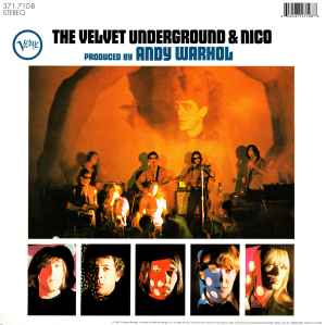 Image of Back Cover of LP - VG+/VG+ - THE VELVET UNDERGROUND AND NICO, The Velvet Underground and Nico (Verve; 371710-8, UK 2020 Reissue, Gatefold With Peelable Banana, 180 Gram Vinyl), ,  - 4226186E
