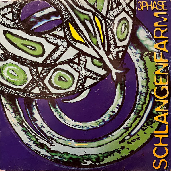 Image of Front Cover of 2xLP - G+/VG - 3PHASE, Schlangenfarm (NovaMute ; NoMu 23 LP, UK 1993, Picture Sleeve), Light marks only. Sleeve has general wear,  - 1526324E