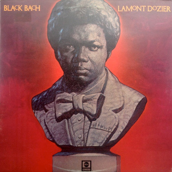 Image of Front Cover of LP - VG/G+ - LAMONT DOZIER, Black Bach (ABC; ABCL 5096, UK 1974), Edge, corner, spine wear on sleeve. A creased corner,  - 3016330C