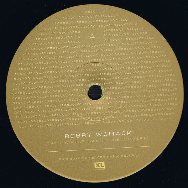 Image of Label Cover of 2344247S: LP - BOBBY WOMACK, The Bravest Man In The Universe (XL Recordings ; XLLP561, US 2012, Gatefold, Inner)   VG+/VG+