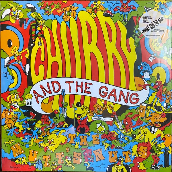 Image of Front Cover of LP - VG+/VG+ - CHUBBY AND THE GANG, The Mutt's Nuts (Partisan Records ; PTKF2198-1, UK 2021, Inner & Insert, Orange Vinyl), ,  - 1746199S