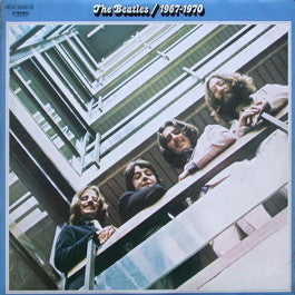 Image of Front Cover of 2xLP - VG/VG+ - THE BEATLES, 1967-1970 (Apple; 1A 184-05 309/10, UK 1980s Reissue, Gatefold, 2 Inners), ,  - 3016188C
