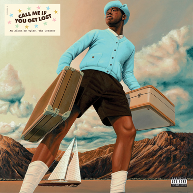 Image of Front Cover of 2xLP - NEW/NEW - TYLER, THE CREATOR, Call Me If You Get Lost (Columbia (GZ Pressing, Alternate Cover); 19439916641, Worldwide 2022, Insert, Black Vinyl.), , Tyler, The Creator returns with his highly anticipated 6th studio album "Call Me If You Get Lost" with features from Pharrell Williams, Brent Faiyaz and Lil Wayne. The album includes the previously-released songs 'Lumberjack" and "Wusyaname". - 0956120S
