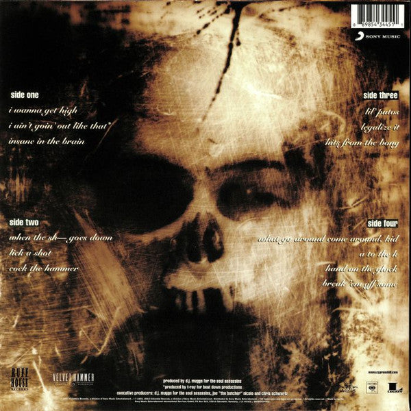 Image of Back Cover of 2xLP - EX/EX - CYPRESS HILL, Black Sunday (Columbia Legacy; 88985434451, Europe 2018 Reissue, 2 Inners, 180 Gram Vinyl), Still In Opened Shrinkwrap,  - 3216167C