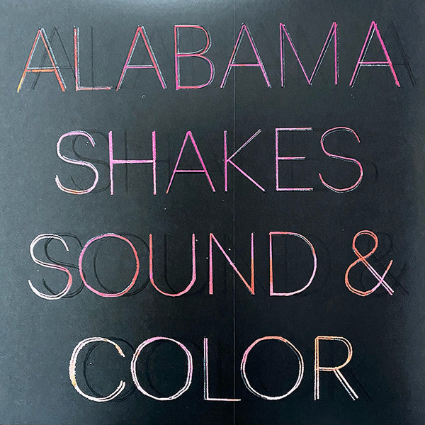 Image of Front Cover of 4824305E: 2xLP - ALABAMA SHAKES, Sound & Color (Rough Trade ; RT0221LPX, Europe 2021, Debossed Gatefold Sleeve, 2 Inners, Red/Black And Magenta/Black Merge Vinyl)   VG+/VG+