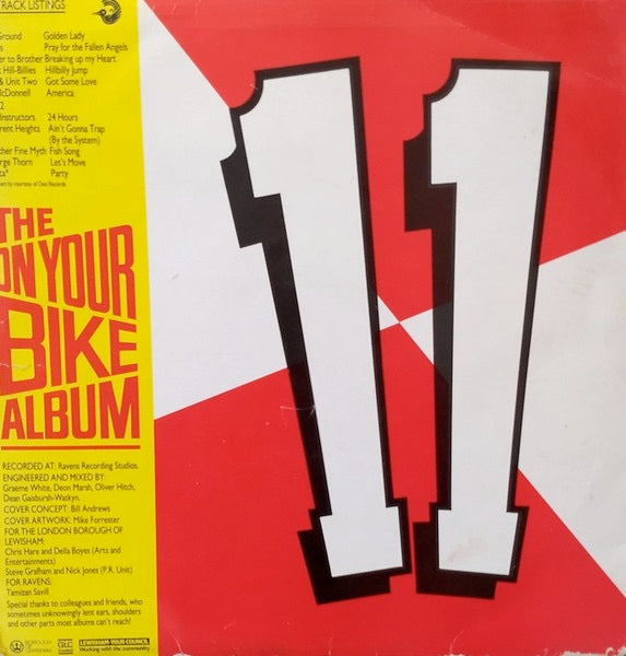 Image of Back Cover of LP - VG/VG - VARIOUS, 11 Go Mad In Lewisham (Hummingbird Records ; BIRD 001, UK 1986), one scuff and a few hairlines,  - 2046027S