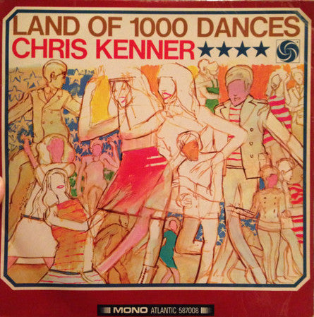 Image of Front Cover of LP - G+/VG - CHRIS KENNER, Land Of 1000 Dances (Atlantic ; 587008, UK 1966, Laminated Flipback Sleeve, Mono), Vinyl has light marks only, close to VG+. Sleeve still in good shape.,  - 3146291S