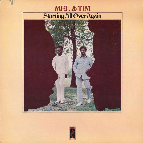 Image of Front Cover of LP - VG/VG - MEL & TIM, Starting All Over Again (Stax ; STS-3007, US 1972, Pasteback Sleeve), ,  - 2316289C