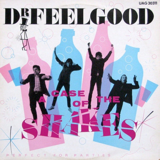 Image of Front Cover of 3824127E: LP - DR. FEELGOOD, A Case Of The Shakes (United Artists Records ; UAG 30311, UK 1980, Inner)   VG/VG