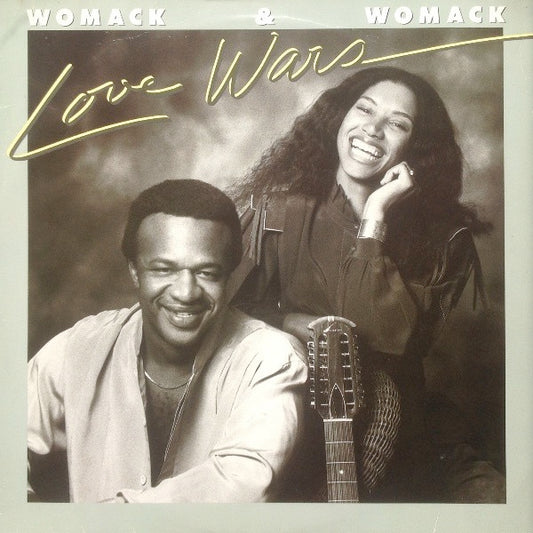 Image of Front Cover of 4714100C: LP - WOMACK & WOMACK, Love Wars (Elektra ; 96-0293-1, Germany 1983 Reissue) Lovely clean copy throughout.  VG+/VG+