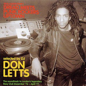 Image of Front Cover of CD - VG+/VG+ - DON LETTS, Dread Meets Punk Rockers Uptown (Social Classics Volume 2) (Heavenly ; HVNLP 33CD, Europe 2001, Jewel Case), ,  - 2916351C