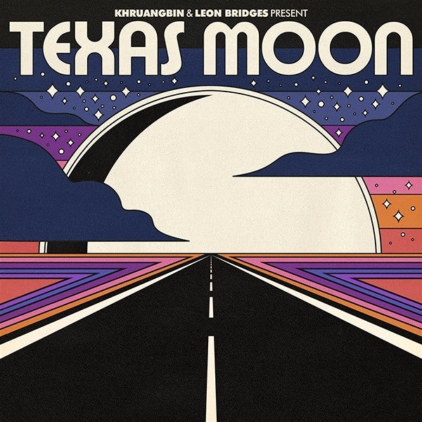 Image of Front Cover of LP - EX/EX - KHRUANGBIN & LEON BRIDGES, Texas Moon (Dead Oceans ; DOC254LP, USA & Europe 2022, Black Vinyl, Download), ,  - 4146138S