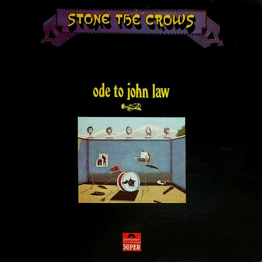 Image of Front Cover of LP - VG/VG+ - STONE THE CROWS, Ode To John Law (Polydor Red Label; 2425 042, UK 1970, Gatefold), Clean glossy disc, Light sleeve wear,  - 3716191C