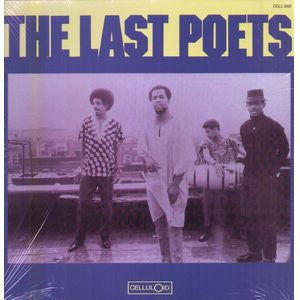 Image of Front Cover of 3324278E: LP - THE LAST POETS, The Last Poets (Celluloid; CELL 6101, US 1988 Reissue, Picture Sleeve)   VG/VG+