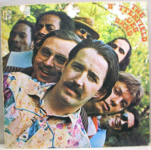 Image of Front Cover of LP - VG/VG+ - THE BUTTERFIELD BLUES BAND, Keep On Moving (Elektra Red; EKS 74053, UK 1969), Split Spine,  - 0626299E