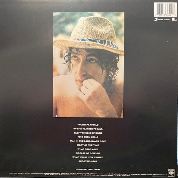 Image of Back Cover of 0614335C: LP - BOB DYLAN, Oh Mercy (Sony Music ; 88985438421, Europe 2017 Reissue, Insert)   VG/EX