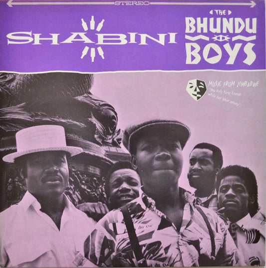 Image of Front Cover of LP - VG+/VG+ - THE BHUNDU BOYS, Shabini (Discafrique ; AFRI LP 02, UK 1986, Picture Sleeve), ,  - 1246221S