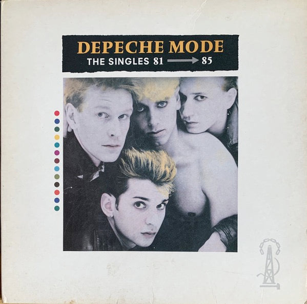Image of Front Cover of LP - VG/VG - DEPECHE MODE, The Singles 81   85 (Mute ; MUTEL 1, UK 1985, Gatefold, Inner), ,  - 3926382E