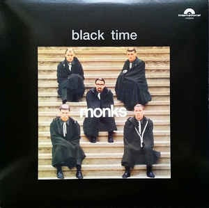Image of Front Cover of 4925469E: LP - THE MONKS, Black Time (International; 249900, US 1990s Reissue, Scorpio Pressing)   VG/VG+