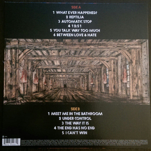 Image of Back Cover of LP - VG/VG - THE STROKES, Room On Fire (RCA ; 82876 55497-1, US 2003, Matt Sleeve, Inner), Strong VG,  - 4016410C