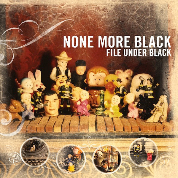 Image of Front Cover of 5014283C: LP - NONE MORE BLACK, File Under Black (Fat Wreck Chords ; FAT 659-1, US 2003, Insert) Strong VG, Very light marks  VG+/VG