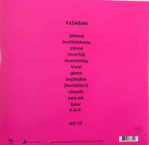 Image of Back Cover of 4025011E: 2x10" LP - KASABIAN, 48:13 (Columbia ; 88843063751, UK & Europe 2014, Gatefold, 2 Black Inners)   VG+/VG+