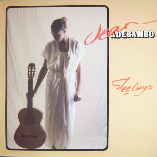 Image of Front Cover of LP - VG+/VG+ - JEAN ADEBAMBO, Feelings (ADE.J; AJ 0123, UK 1983), Shiny EX copy. Nice looking sleeve.,  - 3646142S