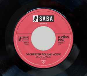 Image of Label Cover of 4255046S: 7" - ORCHESTER ROLAND KOVAC, Blue Dance / Milky Way (SABA ; WB010, UK 2021, Picture Sleeve In Stickered Plastic Outer)   EX/EX
